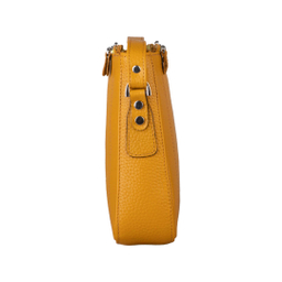 کیف دوشی چرم طبیعی زنانه آروین‌ چرم کد AR-117