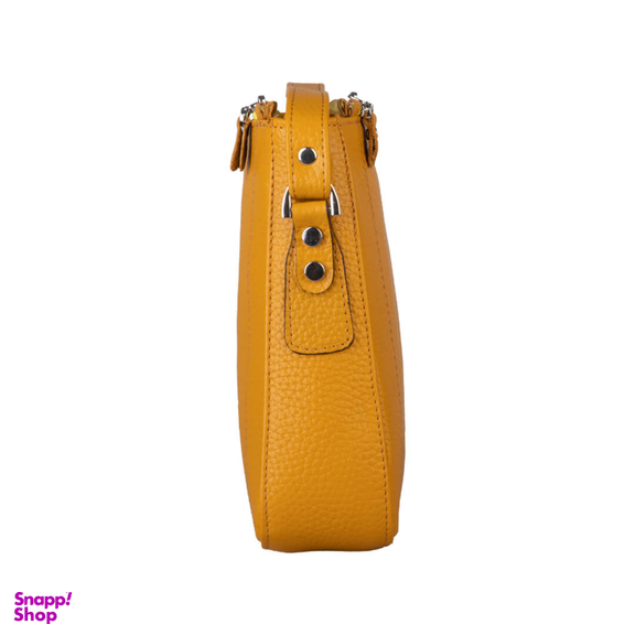 کیف دوشی چرم طبیعی زنانه آروین‌ چرم کد AR-117