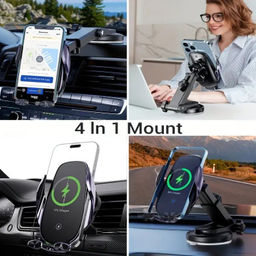 هولدر هوشمند و شارژر مغناطیسی 15 وات ایتومو مدل WirelessFast-X15