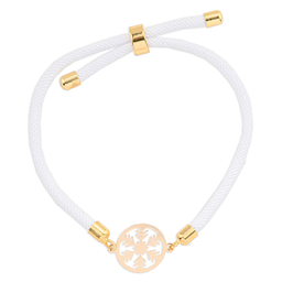 دستبند طلا 18 عیار زنانه میلی گالری مدل آسانسوری طرح برف کد MT1457