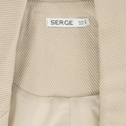 کت زنانه سرژه مدل 212271 رنگ کرم