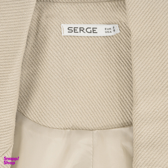 کت زنانه سرژه مدل 212271 رنگ کرم