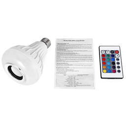 لامپ و اسپیکر بلوتوث هوشمند کد Smart Led Music Bulb