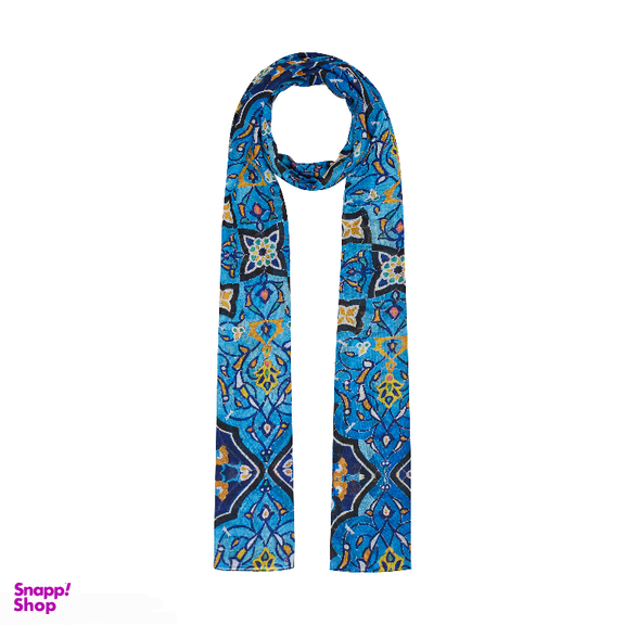 شال زنانه طرح کاشی کد 06