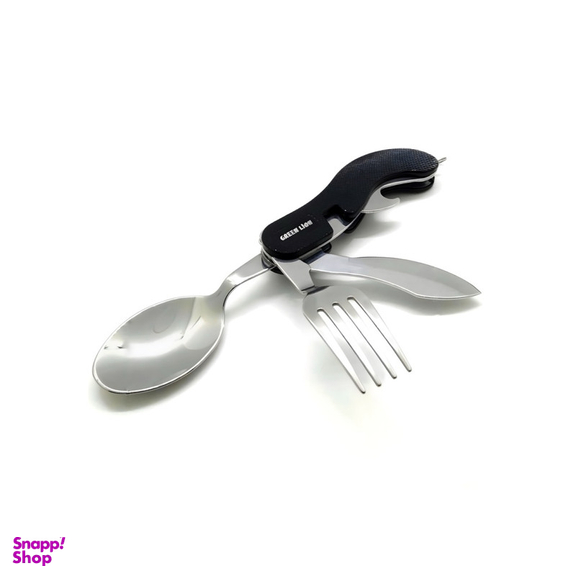 مجموعه قاشق و چنگال سفری گرین لاین مدل Cutlery Set