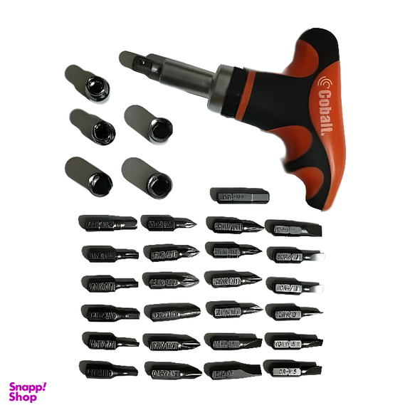 مجموعه ابزار کبالت مدل T-Handle مجموعه 32 عددی