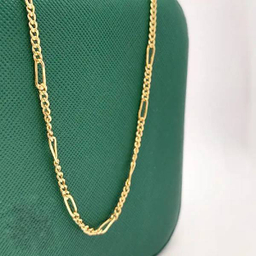 زنجیر طلا 18 عیار زنانه اپال گلد مدل فیگارو کد sh0159