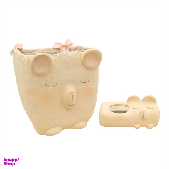 ست سطل و جای دستمال مدل سام