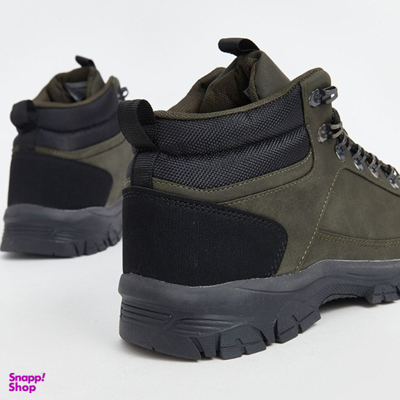 نیم بوت مردانه ال سی وایکیکی مدل Mountain v33 رنگ سبز زیتونی