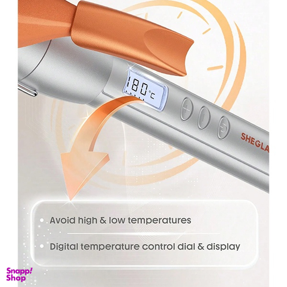 فر کننده مو شیگلم هیر مدل Curl One Touch Instant Curler 25m