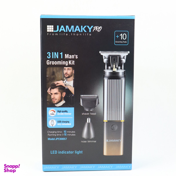 ماشین اصلاح موی سر و صورت شارژی جاماکی مدل JPC90057