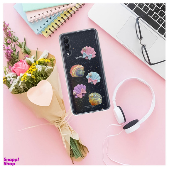 کاور دکین مدل FAN01 طرح صدف مناسب برای گوشی موبایل سامسونگ Galaxy A50 /A30s / A50s