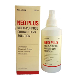 محلول شست و شوی لنز های تماسی نئو ویژن مدل نئو پلاس حجم 360 میلی لیتر