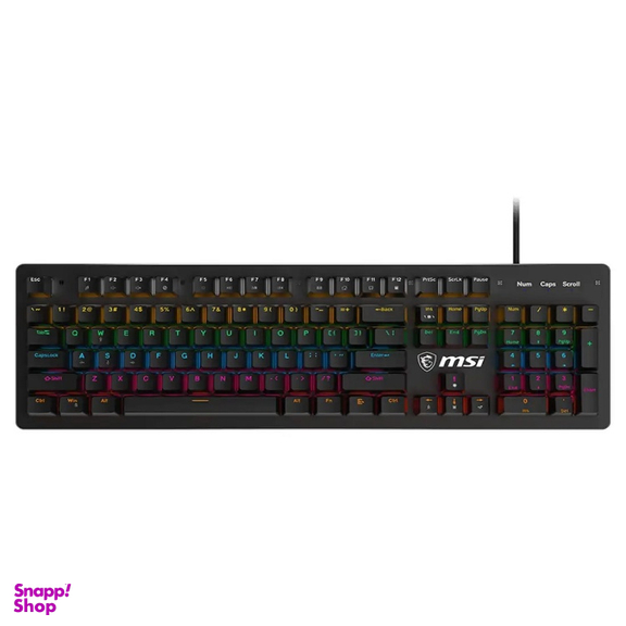 کیبورد مکانیکال مخصوص بازی ام اس آی مدل FORGE GK300