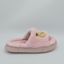 دمپایی حوله ای کد 7383 رنگ صورتی