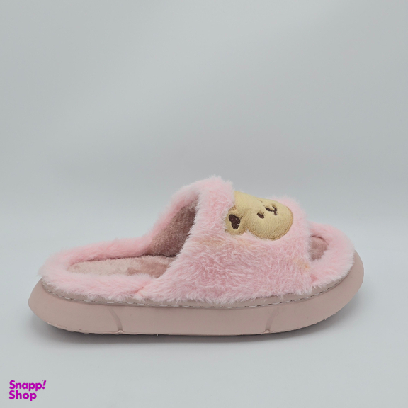 دمپایی حوله ای کد 7383 رنگ صورتی