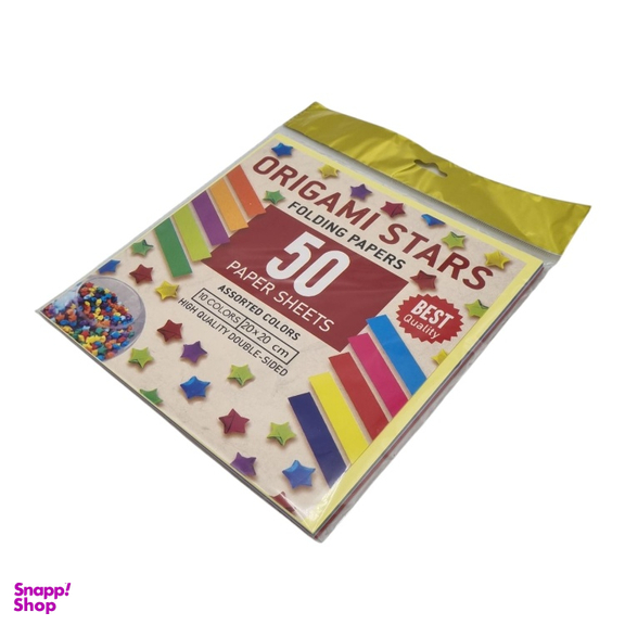 کاغذ اوریگامی کد 11923 سایز 20×20 سانتی متر بسته 50 عددی