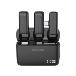 میکروفن بی سیم یقه‌ ای گرین لاین مدل Duo Cast Type-C
