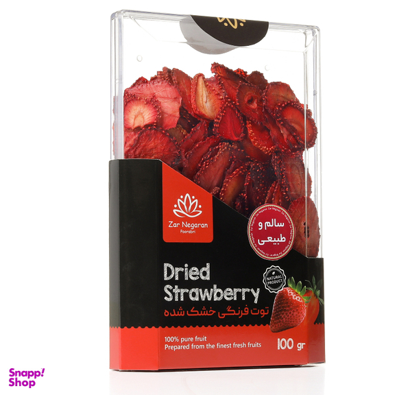 میوه‌ خشک زرنگاران طعم پرتقال و توت فرنگی و کیوی و آلو وزن 430 گرم بسته 4 عددی