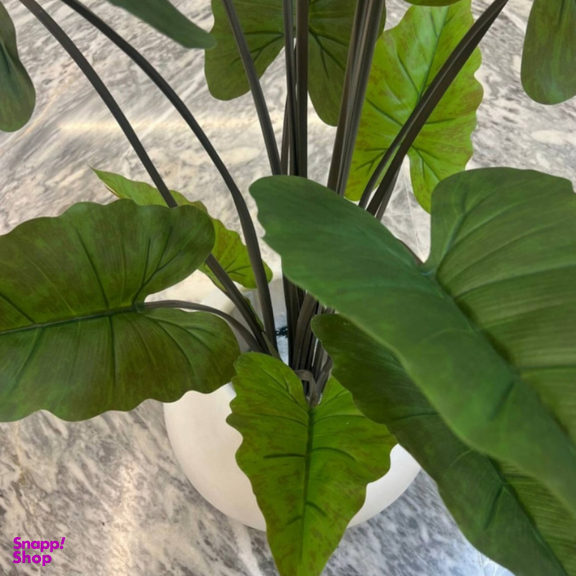 گلدان به همراه درختچه مصنوعی مدل بابا آدم جنگلی