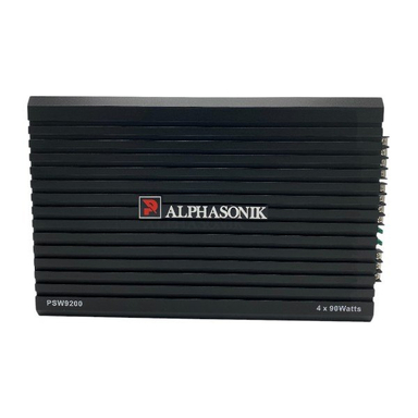 آمپلی فایر خودرو آلفاسونیک مدل چهار کاناله PSW9200