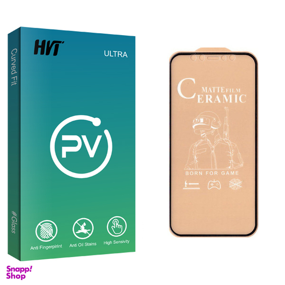 محافظ صفحه نمایش سرامیکی اچ وی تی مدل PV glass مناسب برای گوشی موبایل اپل iPhone 11 Pro Max
