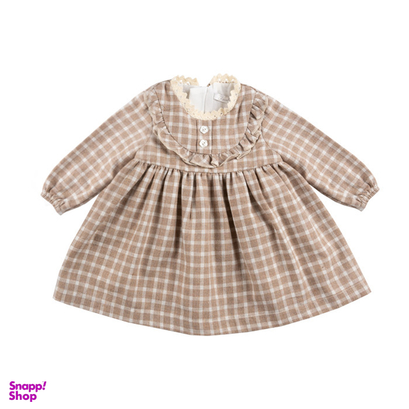 پیراهن دخترانه فیورلا مدل چیندار 24517