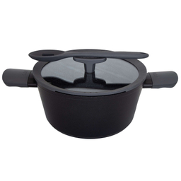 سرویس قابلمه و تابه گرانیت 9 پارچه لیدوما مدل لئو سری برگهوف