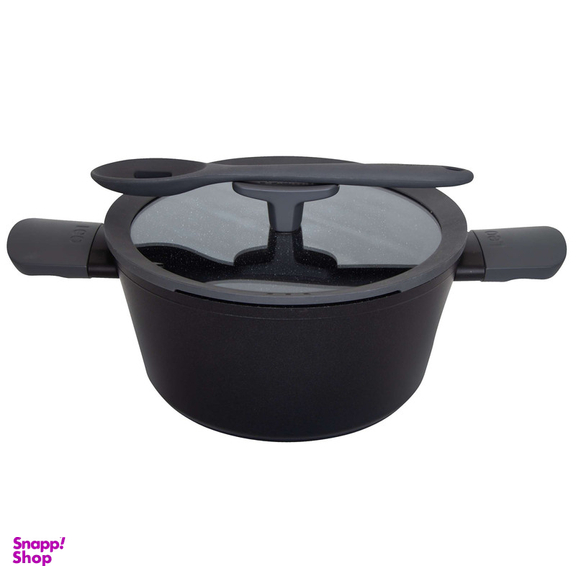 سرویس قابلمه و تابه گرانیت 9 پارچه لیدوما مدل لئو سری برگهوف