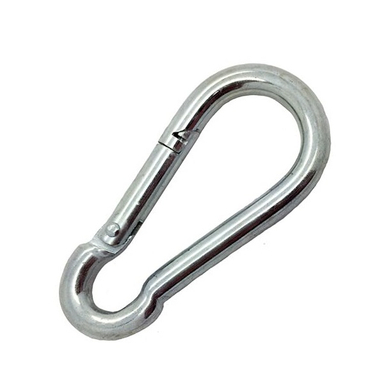 قلاب کارابین سایز 8 مدل SH8mm بسته 50 عددی