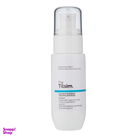 کرم آبرسان تیلسیم مدل هیالورونیک اسید مناسب پوست های خشک و خیلی خشک حجم 50 میلی لیتر