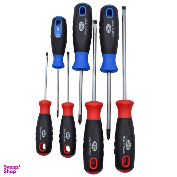 پیچ گوشتی آ-کرافت مدل 65002  مجموعه 7 عددی