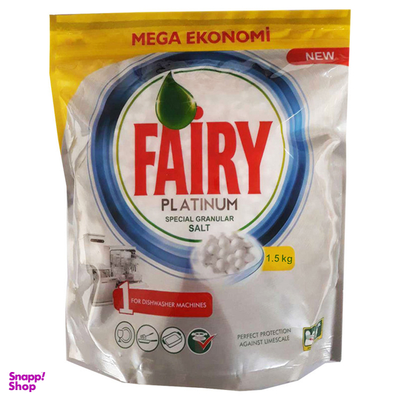 نمک ماشین ظرفشویی مدل Platinum وزن 1500 گرم