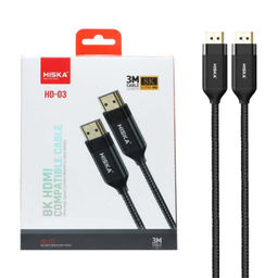 کابل HDMI 8K هیسکا مدل HD-03 طول 3 متر