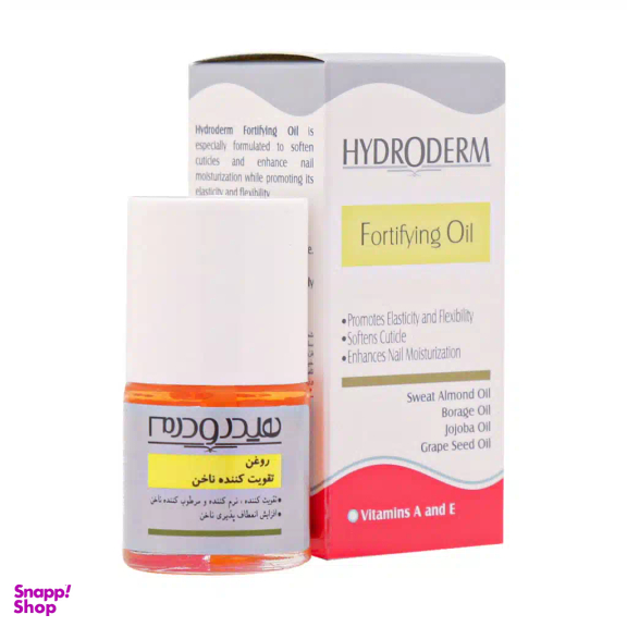 روغن تقویت کننده ناخن هیدرودرم حجم 8 میلی‌ لیتر