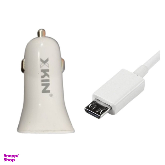 شارژر دیواری ایکس کین کد XK-CAR12 به همراه کابل MicroUSB