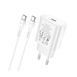 شارژر دیواری هوکو مدل N22 PD 25W به همراه کابل تبدیل USB-C