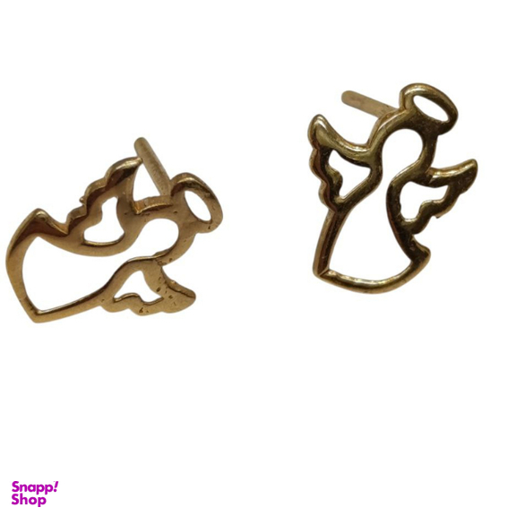 گوشواره طلا 18 عیار زنانه مدل فرشته