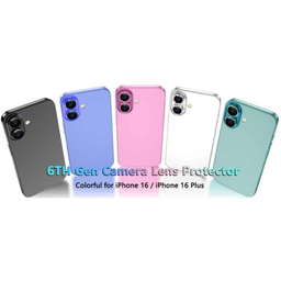 محافظ لنز دوربین بوف مدل HD-ColorLenz مناسب برای گوشی موبایل اپل iPhone 16 / 16 Plus
