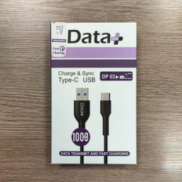 کابل شارژ USB به Type-C دیتا پلاس مدل DP03 طول 1 متر
