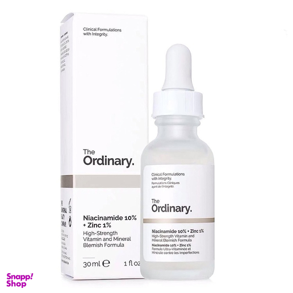 سرم دی اوردینری مدل نیاسینامید 10٪ و زینک 1٪ حجم 30 میلی لیتر