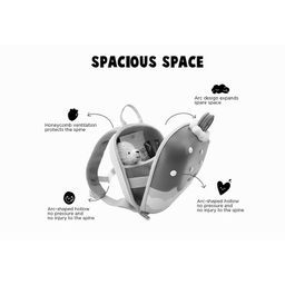 کوله پشتی بچگانه زوی زویی مدل Chocolate Ice Cream کد B18-D