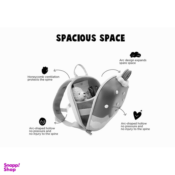 کوله پشتی بچگانه زوی زویی مدل Chocolate Ice Cream کد B18-D