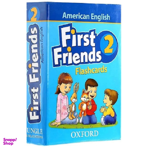 فلش کارت American First Friends اثر Susan Lannuzzi انتشارات Oxford مجموعه 3 عددی