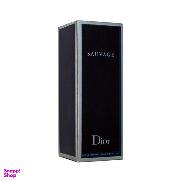 عطر جیبی مردانه پرستیژ مدل Sauvage Dior حجم 35 میلی لیتر