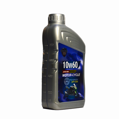 روغن موتور موتورسیکلت TK89 مدل 10W60 SN حجم 1 لیتر