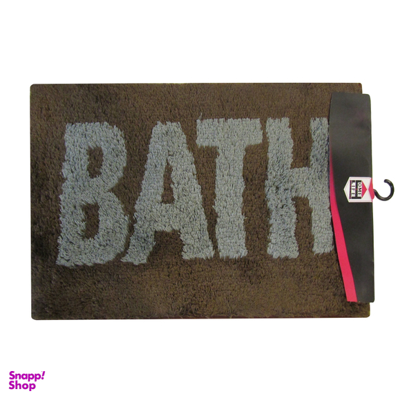 پادری حمام هوم اند لایف مدل آدیس طرح BATH سایز 75×45 سانتی متر