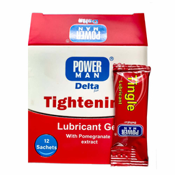 ژل بهداشتی پاور من دلتازکس مدل Tightening بسته 12 عددی