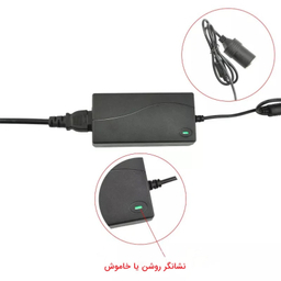 مبدل برق شهری به فندکی خودرو مدل 12O6