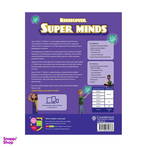کتاب Super Minds 6 second edition اثر جمعی از نویسندگان انتشارات کمبریج
